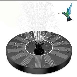 Solar Fountain for Bird Bath, (1W , 5.12 inch)